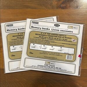 Pioneer Memory Book Refills 8x8